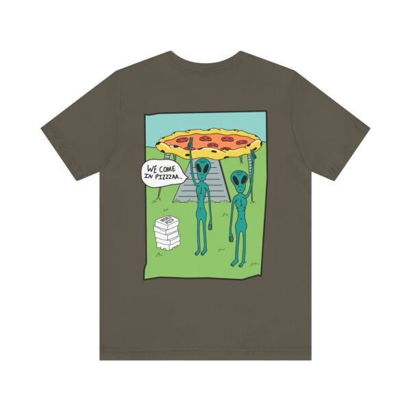 World Pizza Alien Tee - Image 6