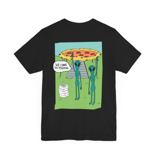 World Pizza Alien Tee - Image 4