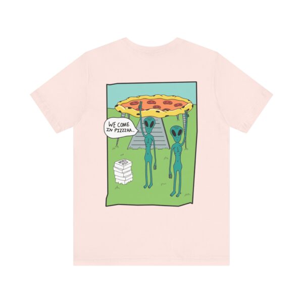 World Pizza Alien Tee Light - Image 6