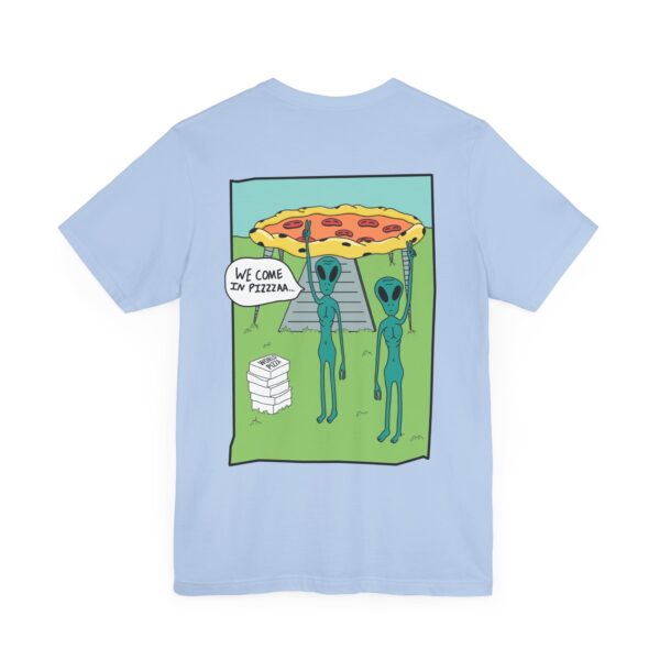 World Pizza Alien Tee Light - Image 24