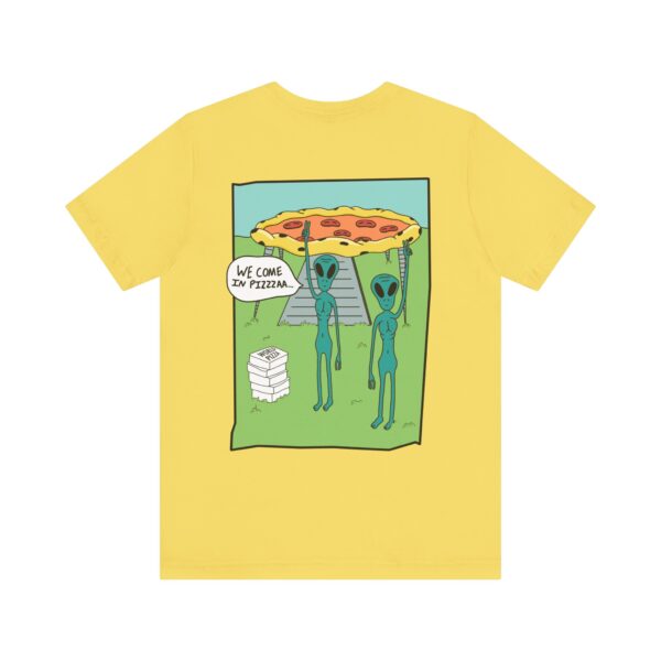 World Pizza Alien Tee Light - Image 14