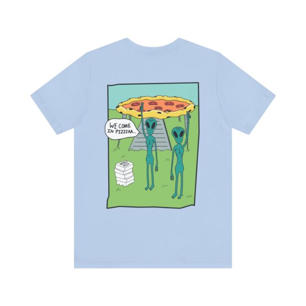 World Pizza Alien Tee Light - Image 22