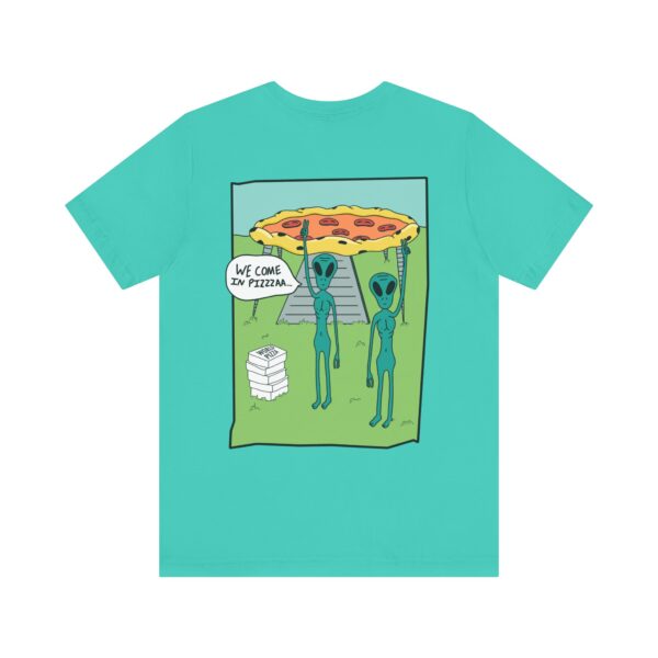 World Pizza Alien Tee Light - Image 18