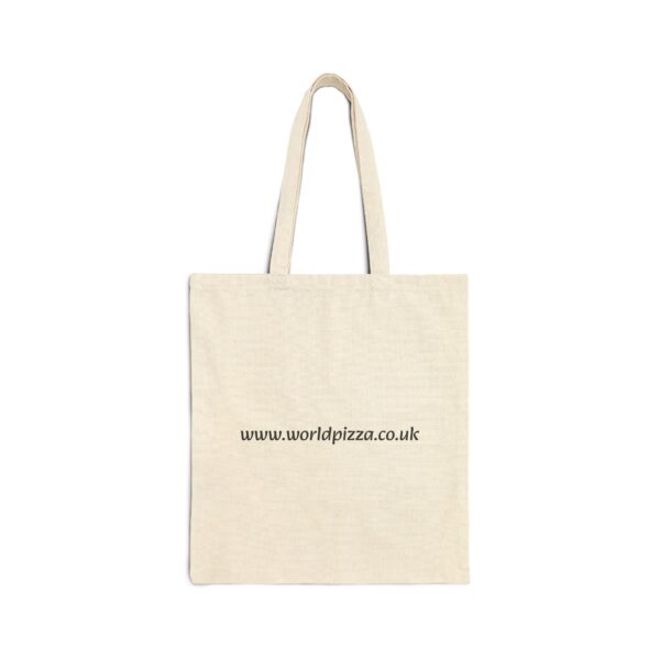 Vintage Pizza Lover Tote Bag | Eco-Friendly Shopping, Beach, Travel, Gift for Foodies, Reusable Canvas - Image 2
