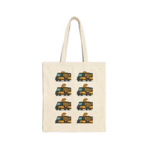 Vintage Pizza Lover Tote Bag | Eco-Friendly Shopping, Beach, Travel, Gift for Foodies, Reusable Canvas